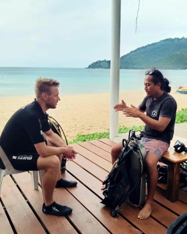 Tiongman Scubadive & Lodge Kampong Juara المظهر الخارجي الصورة