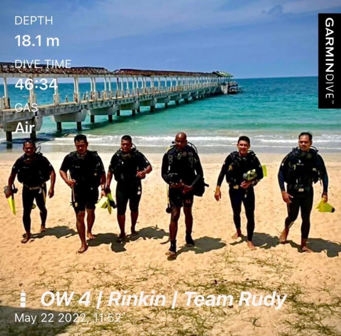 Tiongman Scubadive & Lodge Kampong Juara المظهر الخارجي الصورة