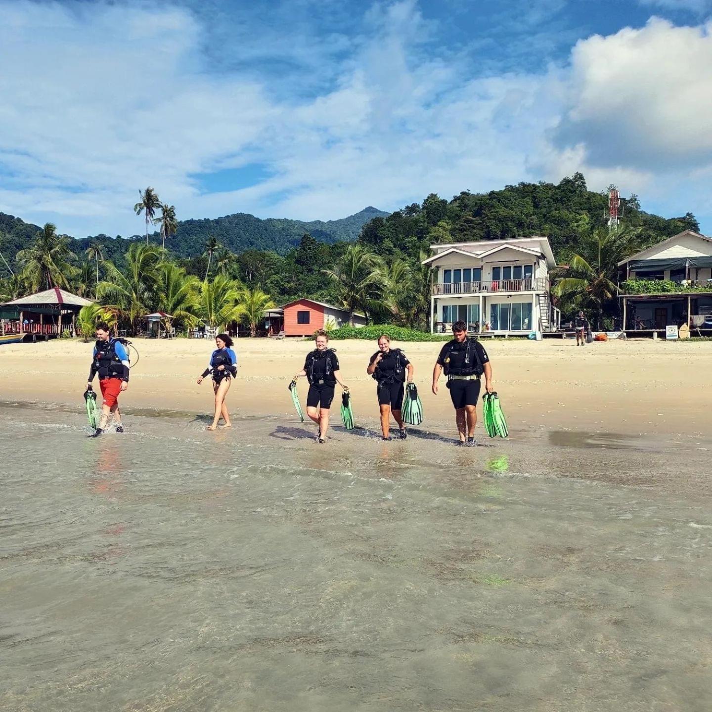Tiongman Scubadive & Lodge Kampong Juara المظهر الخارجي الصورة
