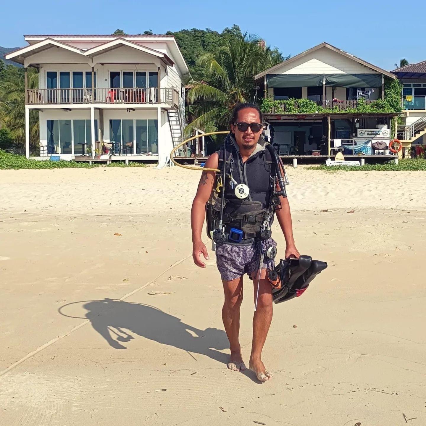Tiongman Scubadive & Lodge Kampong Juara المظهر الخارجي الصورة